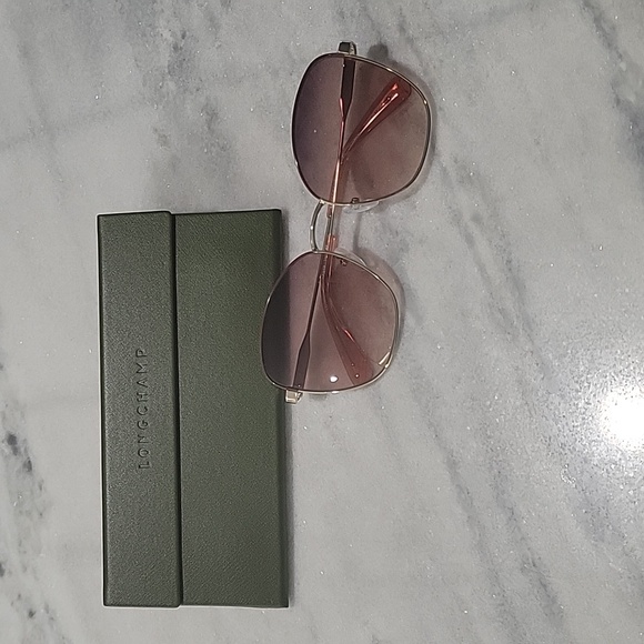 Longchamp Sunglasses & Case - Picture 1 of 5